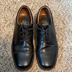 Nunn Bush Men’s Black Leather Dress Shoes Sz 10